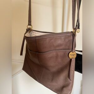 Margot Leah Hobo Leather Bag
